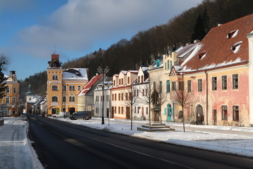 Horní Slavkov – náměstí Republiky