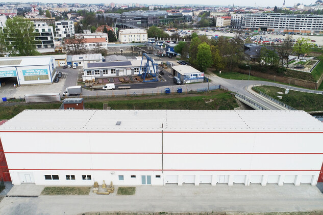 Budova nového centrálního archeologického depozitárního skladu v Olomouci  