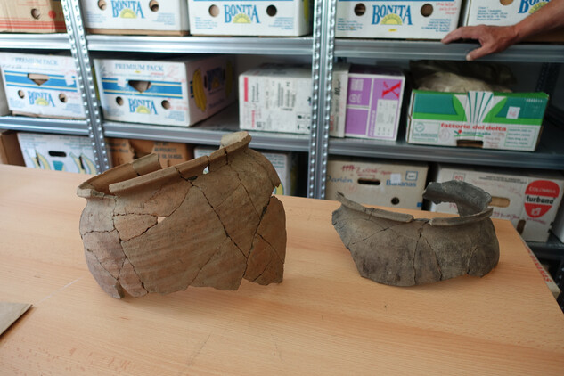 Archeologické nálezy ze SHZ Horšovský Týn. Foto: Národní památkový ústav