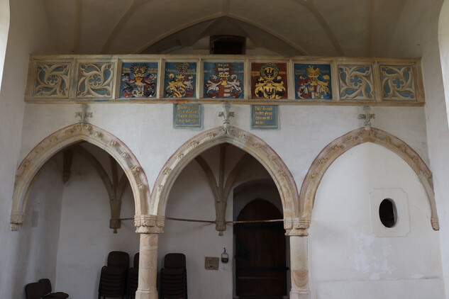 Hrad Švihov, interiér hradní kaple