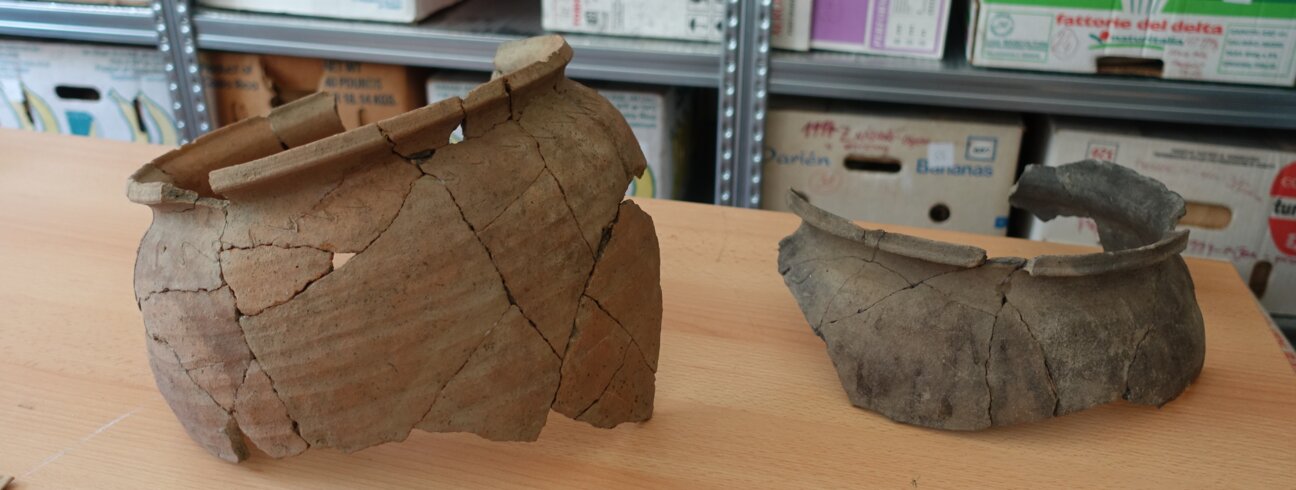 Archeologické nálezy ze SHZ Horšovský Týn. Foto: Národní památkový ústav Archeologické nálezy ze SHZ Horšovský Týn. Foto: Národní památkový ústav