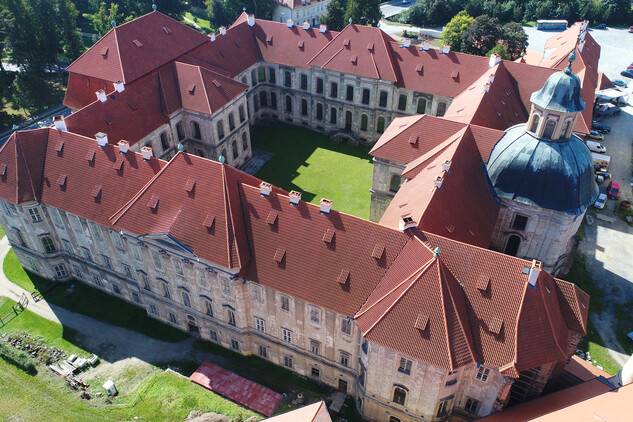 Plasy, areál bývalého cisterciáckého kláštera, konvent. (foto Pavel Macků, NPÚ, ÚOP v Telči) 