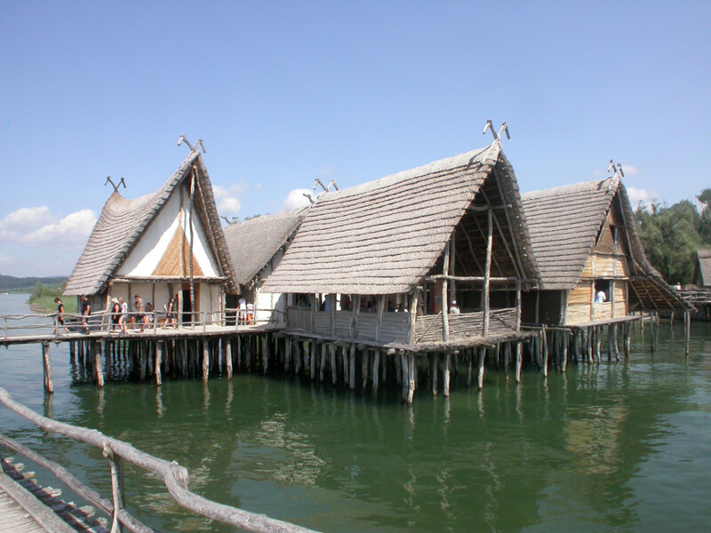 Unteruhldingen (Německo), skanzen, zdroj: NPÚ, foto P. Sokol 2006