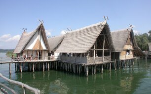 Unteruhldingen (Německo), skanzen, zdroj: NPÚ, foto P. Sokol 2006