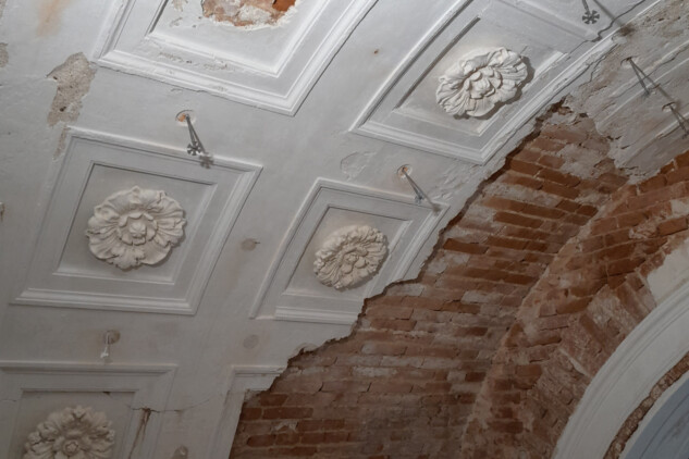 Hrobka rodu Pallavicini u Jemnice, obnova interiéru, foto: D. Chadim