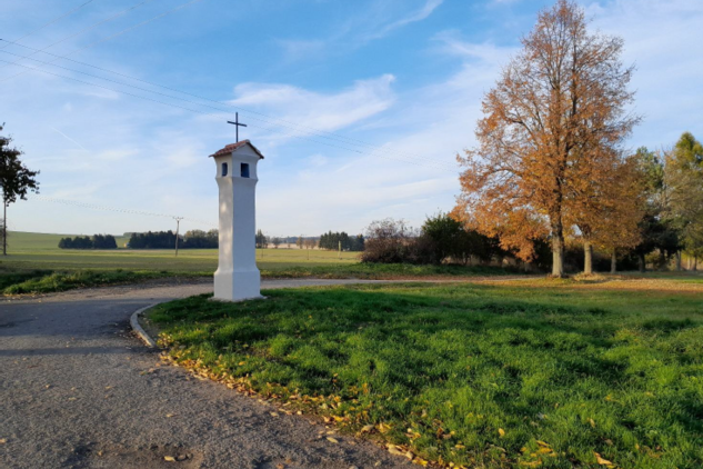 Obnovená boží muka v Želetavě, foto: Z. Kovářík, 2025