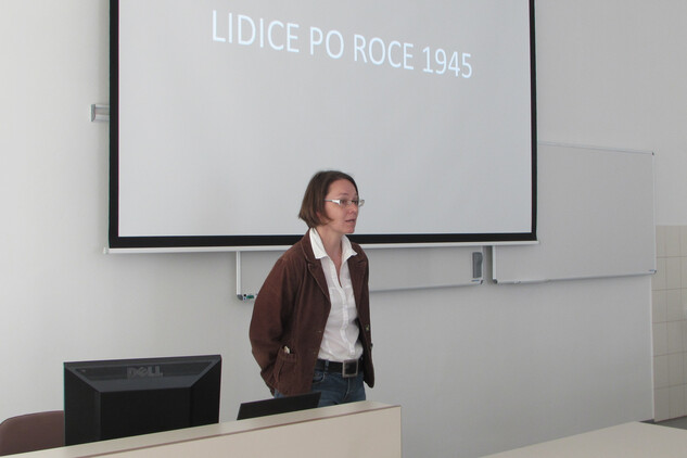 Přednáška MgA. Naděždy Rezkové Přibilové - Lidice po roce 1945