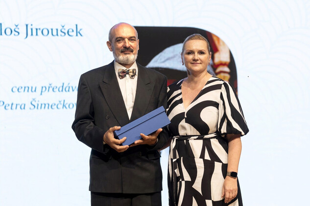 Oceněný pan kastelán Miloš Jiroušek