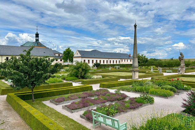 Bylinková zahrada na Kuksu