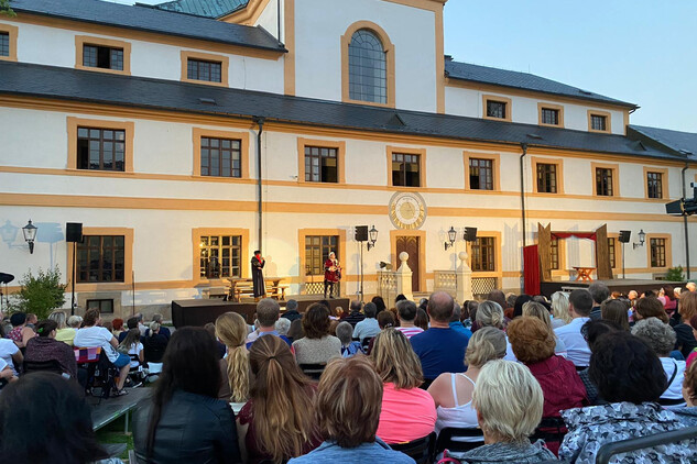 Muzikálové představení na Kuksu