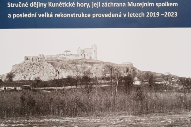 Kunětická hora od středověku po současnost