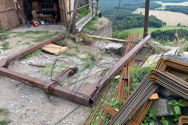 Likvidace staré lanovky